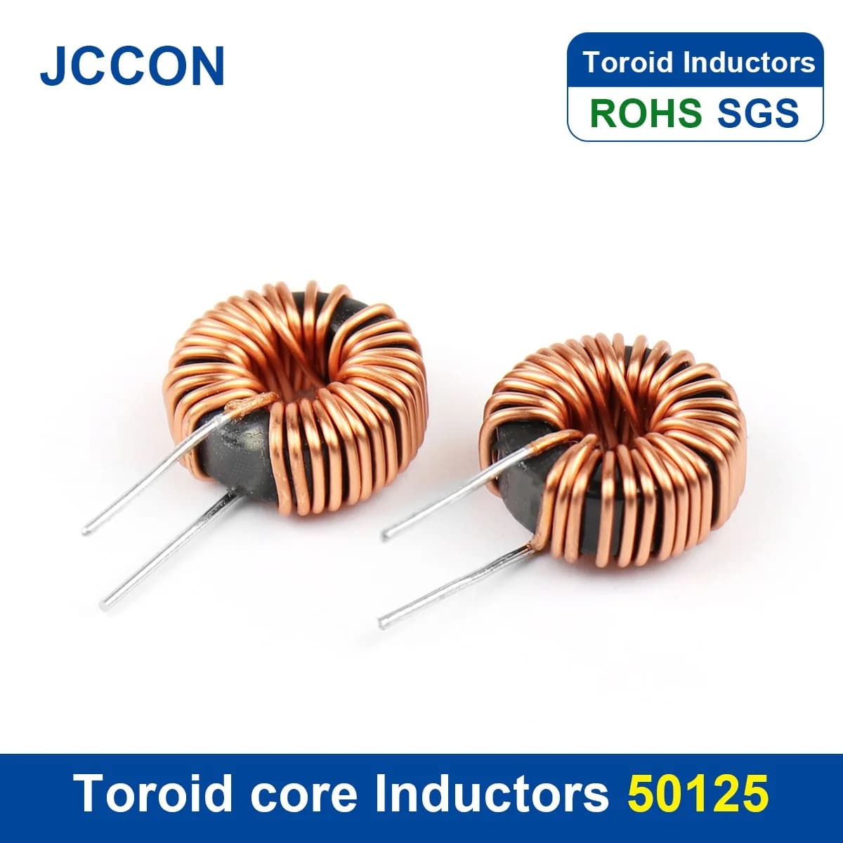 10Pcs Toroid core Inductors 50125 Winding Magnetic Inductance 5A 2.5A 3A 4A 22uH 33uH 47uH 100uH 220uH 330uH 470uH Inductor