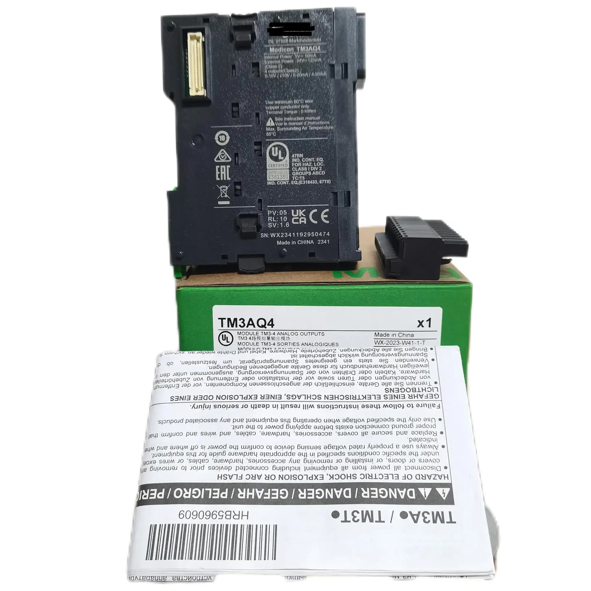 100% brand new original PLC module TM3AQ2 TM3AQ4 TM3AM6 TM3TM3 TM3TI4 TM3TI4D TM3TI8T TM3XTRA1 TM3XREC1 TM3XHSC202