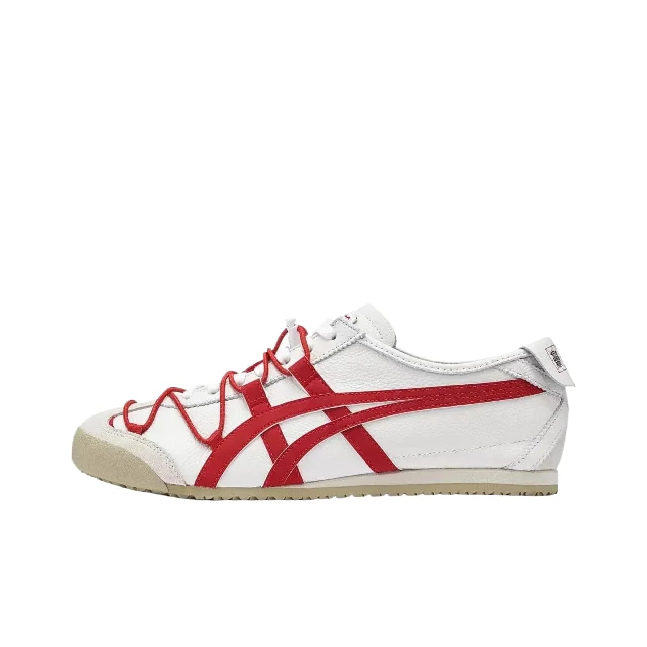 Asics Onitsuka Tiger MEXICO 66 Original Classic Low Side Men Women Lightweight Sneaker Red
