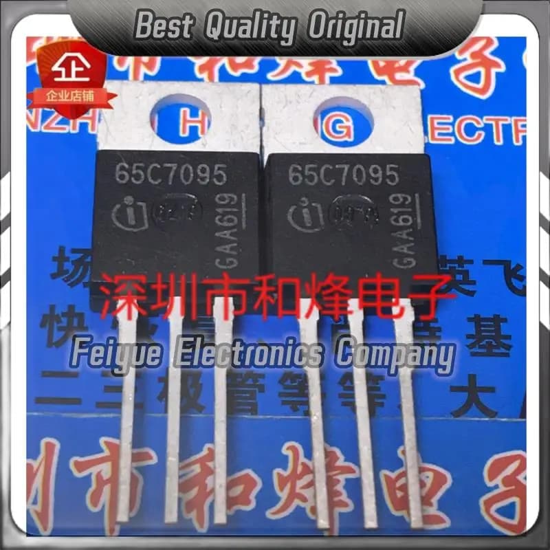 10PCS-30PCS 65C7095 IPP65R095C7 TO-220 650V 24A Best Quality Imported Original