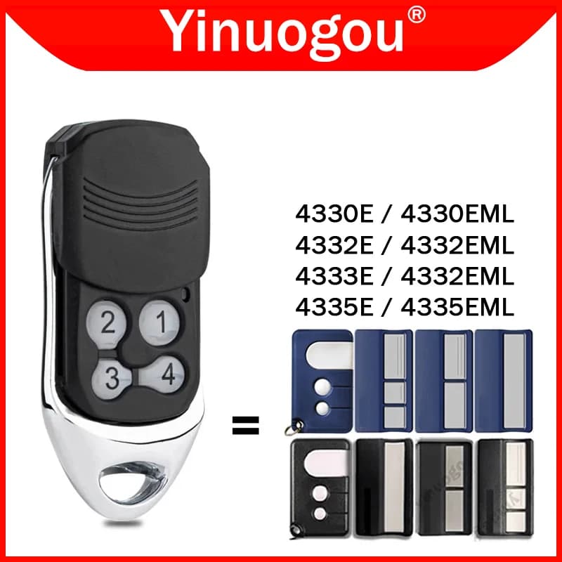 LiftMaster 4330E 4332E 4333E 4335E Chamberlain 4330EML 4332EML 4333EML 4335EML Garage Door Remote Control 433.92MHz Transmitter