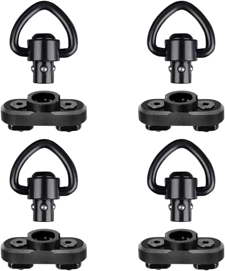 QD M-LOK Sling Swivel Adapter Rail Mount SLING Buckle Metal Strap Loop Strap Rail Mount Steel Push Button