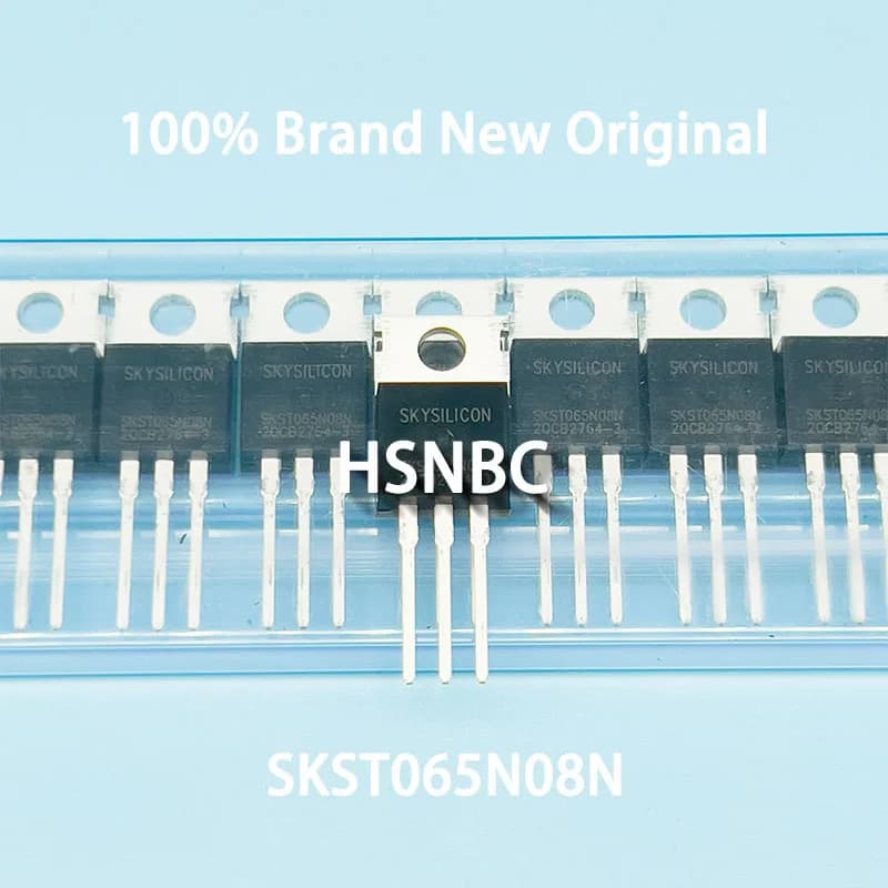 10Pcs/Lot SKST065N08N 065N08N TO-220 120A 85V MOSFET N-Channel Field-effect Transistor 100% New Original