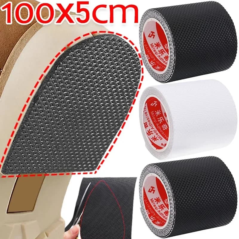 Convenient Sole Anti Slip Sticker Sole Protection Wear Resistant Patch Boots Bottom Self Adhesive Silent Stickers Soft Paster