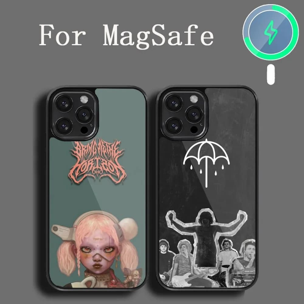 The Band Bring M-Me T-The Horizons Phone Case For iPhone 14 13 12 11 15 Pro Max Plus Magsafe Magnetic Cover