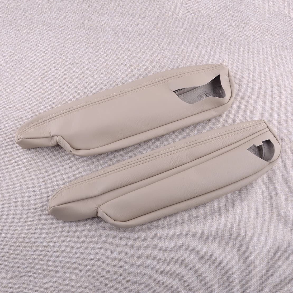 1 Pair Car Seat Armrest Handle Cover Trim Skin Protector Fit for Land Rover Freelander 2 LR2 2007-2011 2012 2013 2014 2015