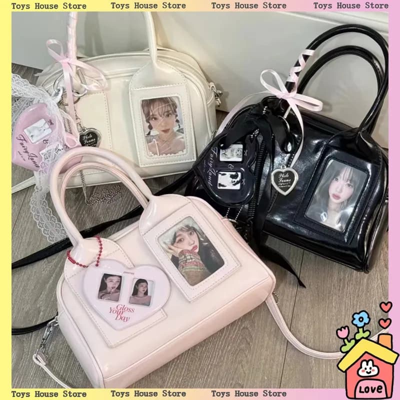 Itbag Small Appetite Can Hold Photo Card Crossbody Bag Women'S Bag Design Sense Niche Boston Pillow Bag Shoulder Groupie Merch
