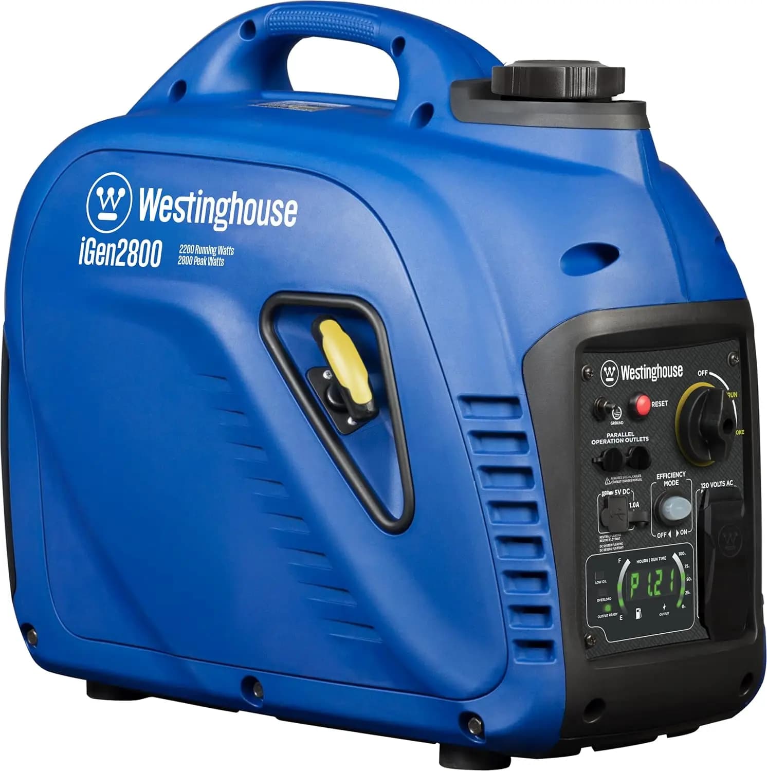 Westinghouse Outdoor Power Equipment 2800 Peak Watt Super Quiet & Lightweight Portable Inverter Generator, Gas Powered