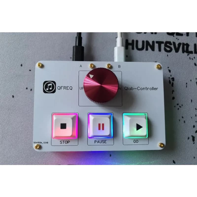 NEW QLAB Controller Supports Two Computers a for QLAB Hirrender P1 SSP Itunes KUGOU Foobar2000