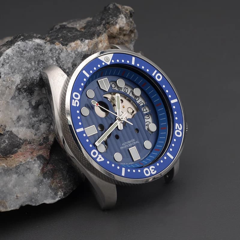 NH36 Case 200m Waterproof Watch Case Nh36 Watches SKX007 Mod Sapphire Glass C3 Luminous Dive Watch NH36A Movement Watch