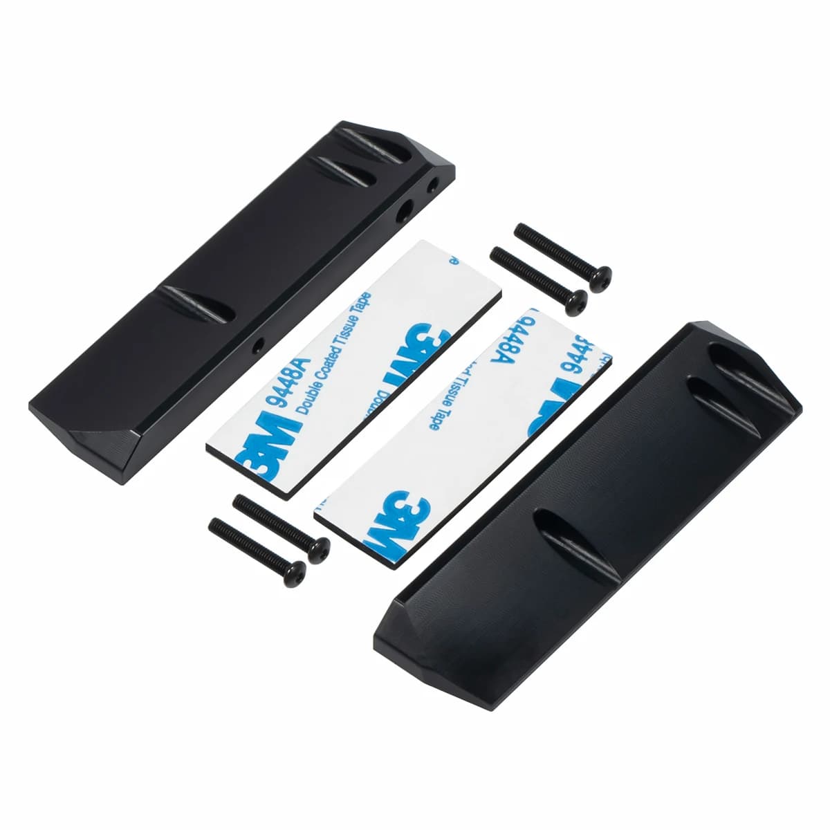 Delrin Rock Sliders ESC Battery Receiver Electronics Tray for 1/18 RC Crawler TRX4M Chassis Defender Bronco Upgrade Parts