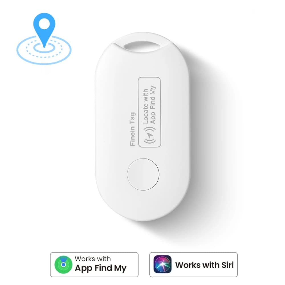 Global GPS Locator Mini Smart Tag Works with iPhone Find My APP Anti Lost Reminder Device Tracker for Car Wallet Key Finder