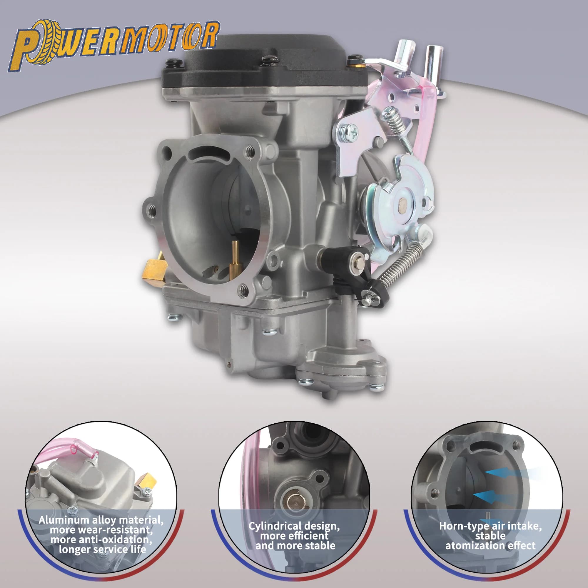 CV40 40mm Motorcycle Carburetor For Harley Davidson Sportster Road King Super Glide Fuel System Motorbike Accessories Refit