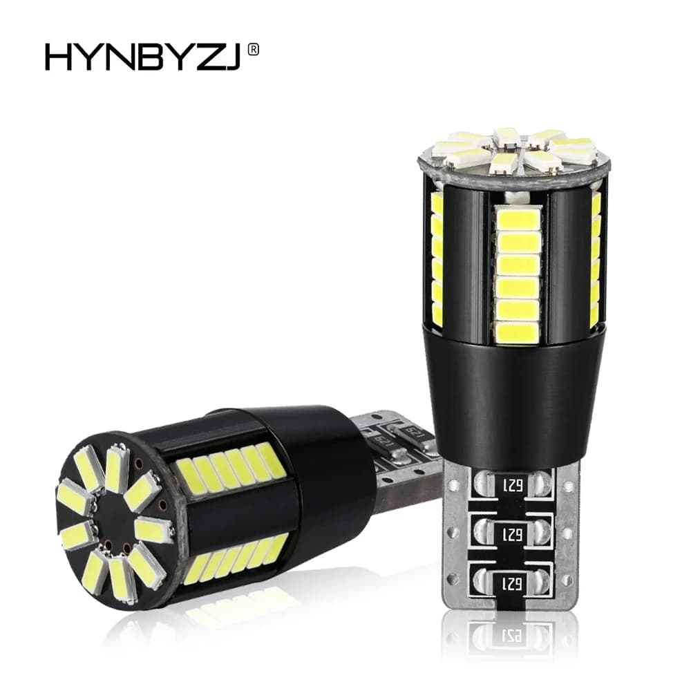 2/10x W5W T10 Led Bulbs 3014 SMD 6000K 168 194 Led 5W Car Driving Running Lamp CanBus Lamp Reverse Turn Signal Light