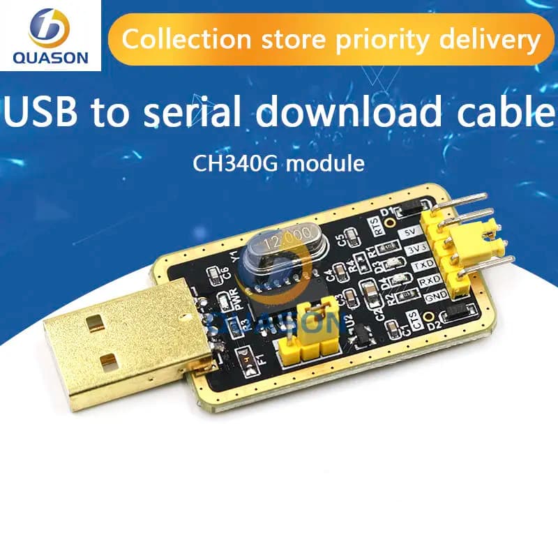 CH340 Module Instead of PL2303 CH340G RS232 to TTL Module Upgrade USB to Serial Port In Nine Brush Plate for arduino Diy Kit