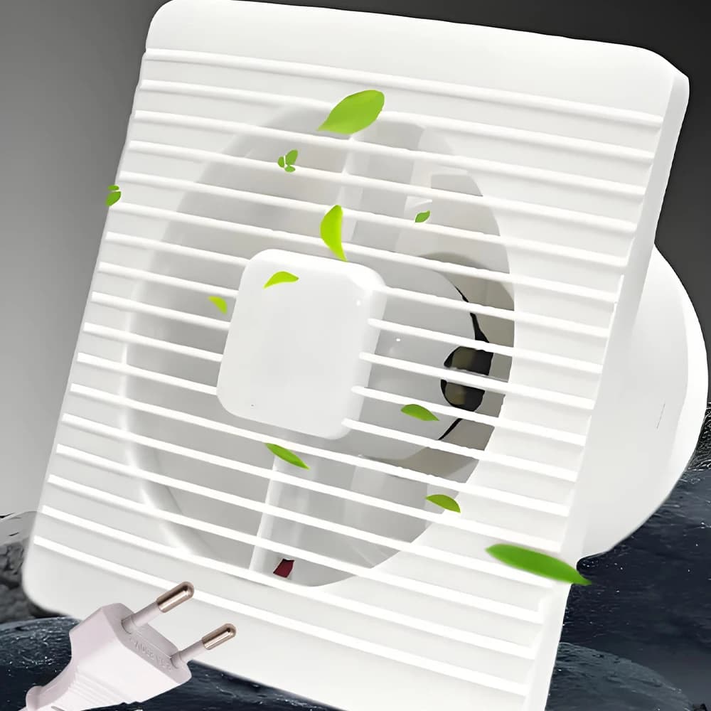 220V EU/UK/AU 4"6" Electric Exhaust Fan Toilet Powerful Mute Extractor Household Wall Kitchen Inbline Duct Fan Ventilation Fan