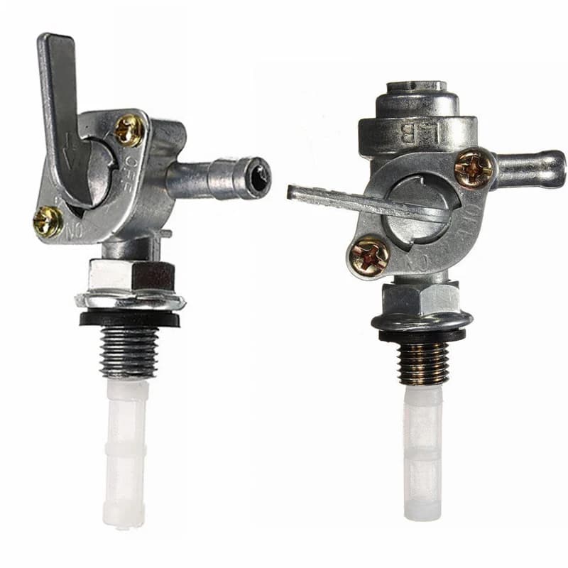 ON/OFF Universal Fuel Shut Off Valve Tap Replacement For Generator Gas Engine Tank Switch Fit 1/4" Hose Tap