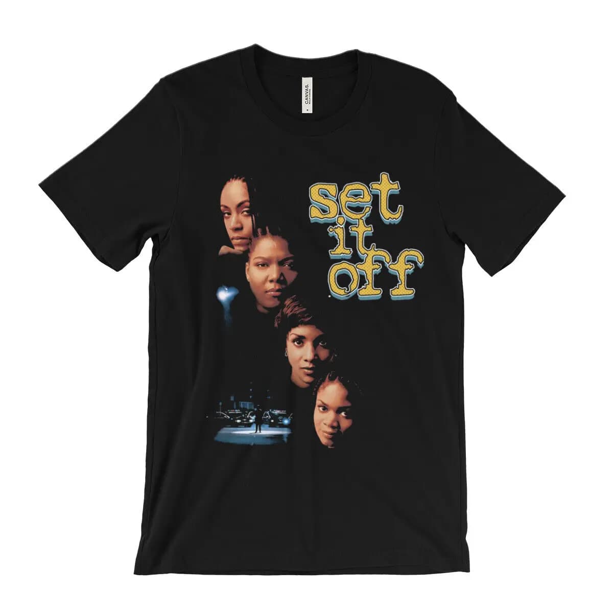 Set It Off T Shirt movie film Classic Hip Hop Queen Latifah long or short sleeves