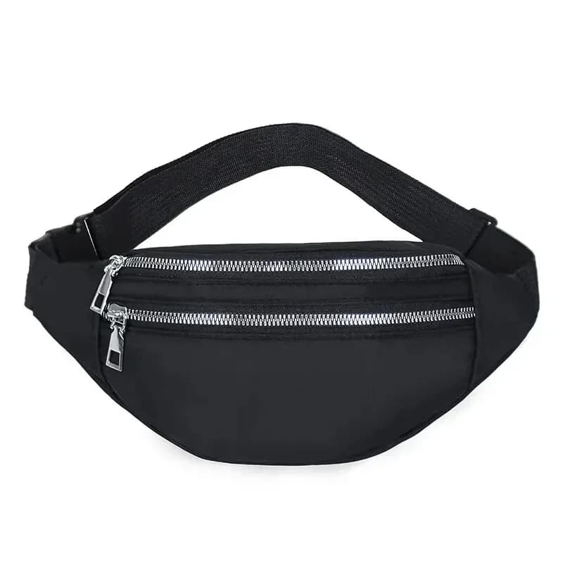 Fashion Travel Shoulder Purse Belt Bag Fanny Pack Women Waist Bag Men Belt Pouch Female Banana Bag Waterproof Phone Bag