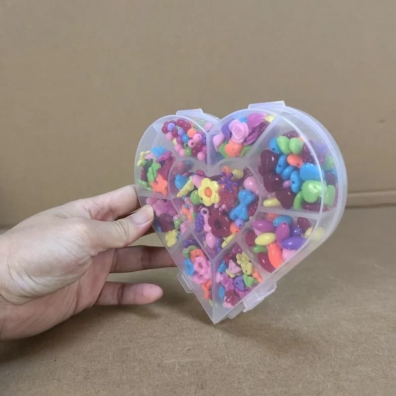 Children Girls Toys 3 ~ 12 Years Old Girl Child Beaded Handmade Toy Suit Birthday Gift Presents Princess Party Hot Sale 2021