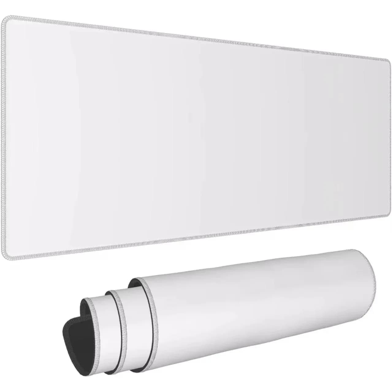 White Large Mouse Pad Carpet Simple Mat 900x400 Pc Gamer Gaming CushionDeskmat Xxl Big Computer Table Accessories Mausepad