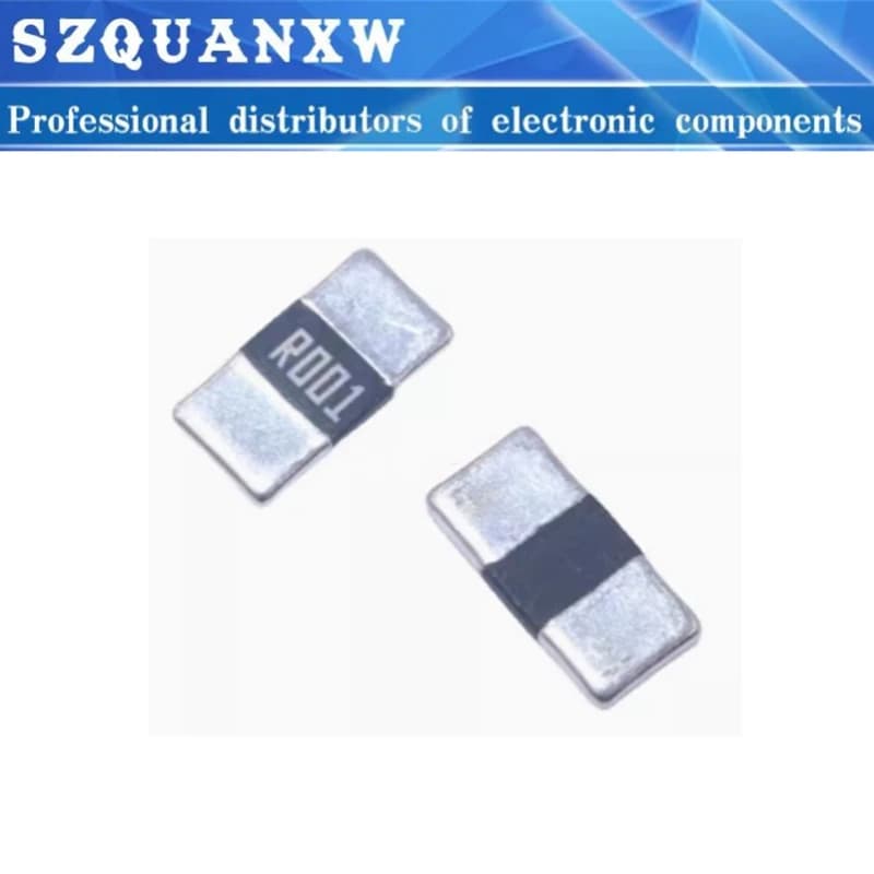 50pcs/lot Alloy resistance 50PCS 2512 2W R001 R002 R003 R004 R005 R006 R008 R010 R012 R015 R020 R025 R030 R050 1% chip resistors