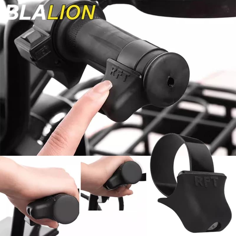 BLALION Motorcycle Throlette Holder Cruise Assist Control Wrist Rest Accelerator Booster Non-Slip Electric Less 34mm Handlebar