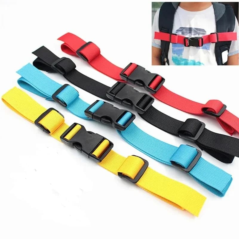 NYXIABackpack Children's Strap Fixed Chest Buckle Adjustable Non-slip Non-slip Durable Schoolbag Strap Adult Luggage Accessories