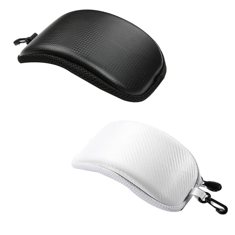 1 Piece Ski Snow Goggle Protector Case Anti-Shock Waterproof Motorcycle Eyewear Box Storage Sunglasses Hard Shell Bag Black