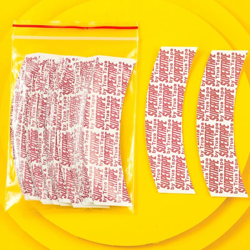 Wholesale 36pcs Waterproof Supertape Hair Tape Double Side Adhesive Super Tape For Lace Wig Toupee Replacement
