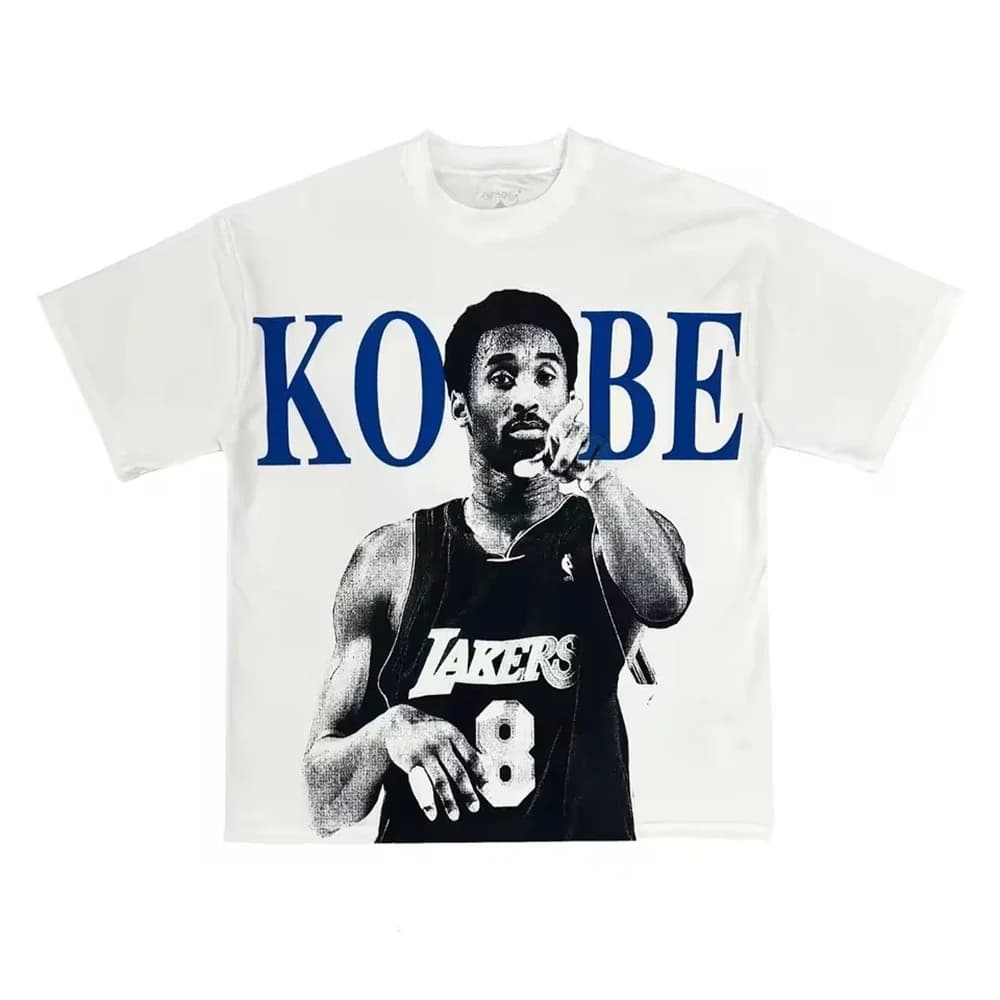 Basketball Star Tee Shirt Homme New in Top Unisex Men Women Clothing short sleeve Round Neck Printing Pullover T-shirt 33206
