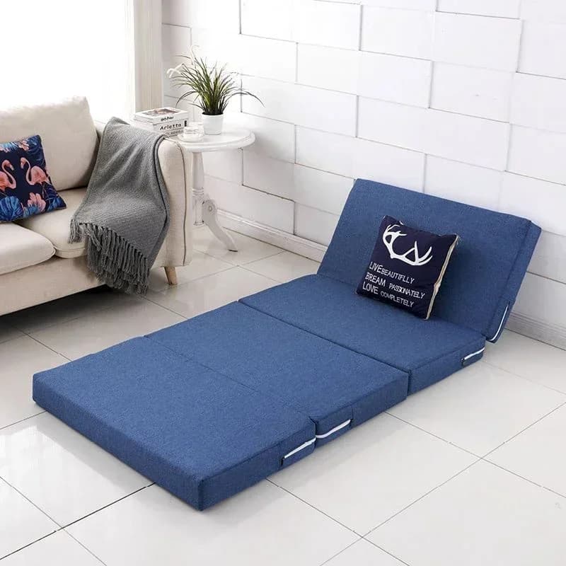 Foldable Sponge Mattresses Office Lunch Break Single Bed Furniture Simple Mat Tatami Yoga Pad Foam Folding Mattress