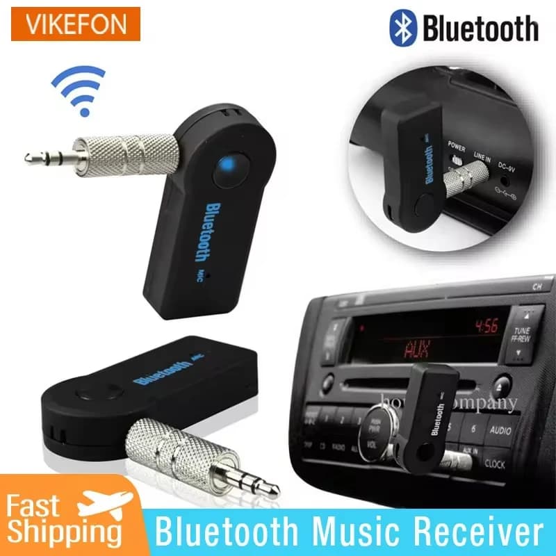 2 in 1 Wireless Bluetooth 5.0 Receiver Transmitter Adapter 3.5mm Jack For Car Music Audio Aux A2dp Headphone Reciever Handsfree