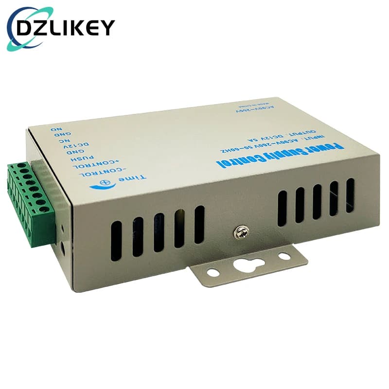 DC 12V Access Control Dedicated Power Supply 3A/5A Power Controller With Delay Adjustment for Building Door Lock Power Supply