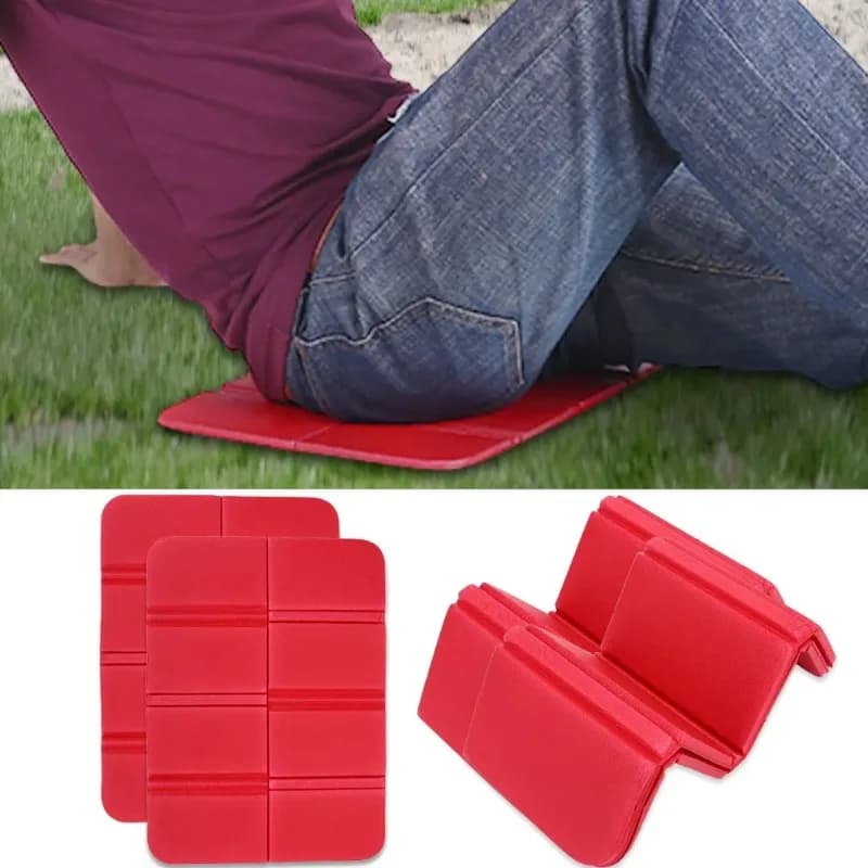Camping Foldable Folding Portable Sleeping Pad Waterproof Picnic Cushion Foam Mat for Camping Picnic BBQ Camping Equipment 타프