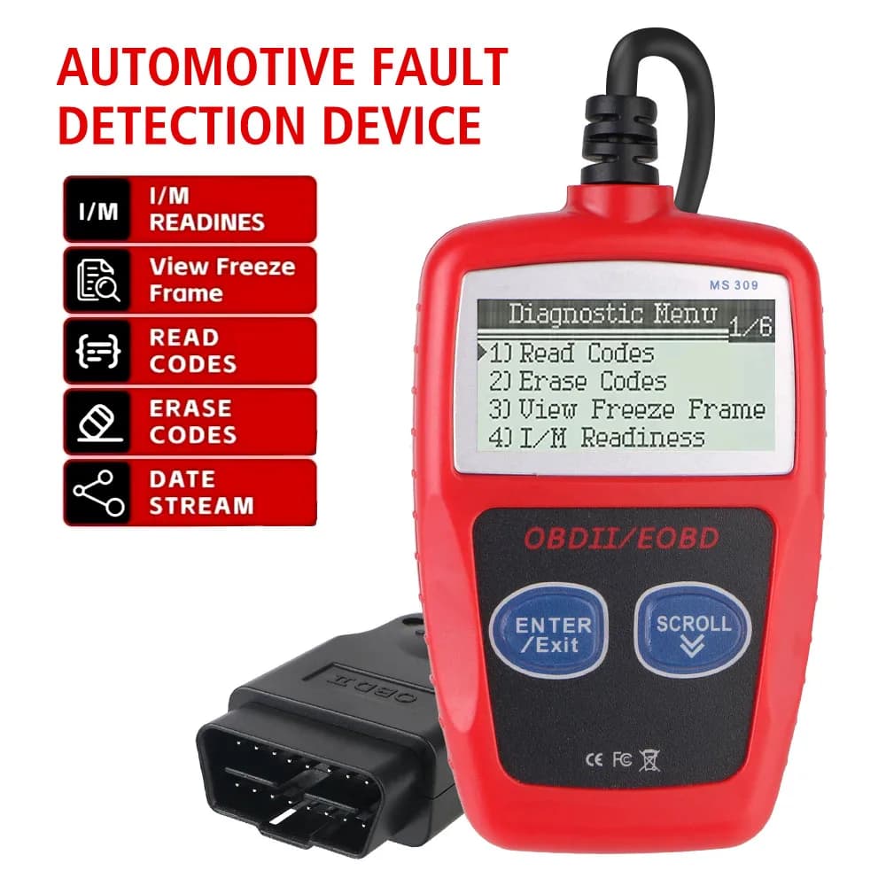Digital Display Auto Accessories Fault Code Clear OBD2 Code Reader Universal Version Car Diagnostic Tools OBD 2 Scanner