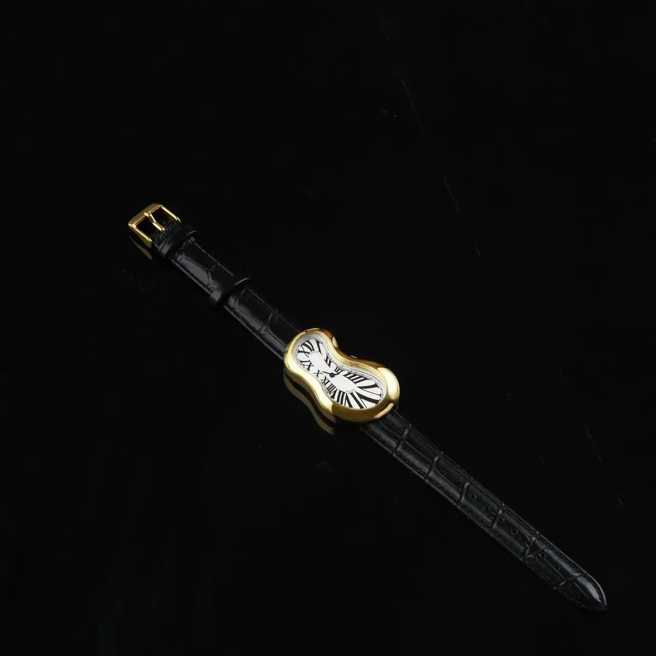 quality goods! KIOSK Alien Watch Melting Twist y2k Fashion Retro Advanced Ins Niche Design