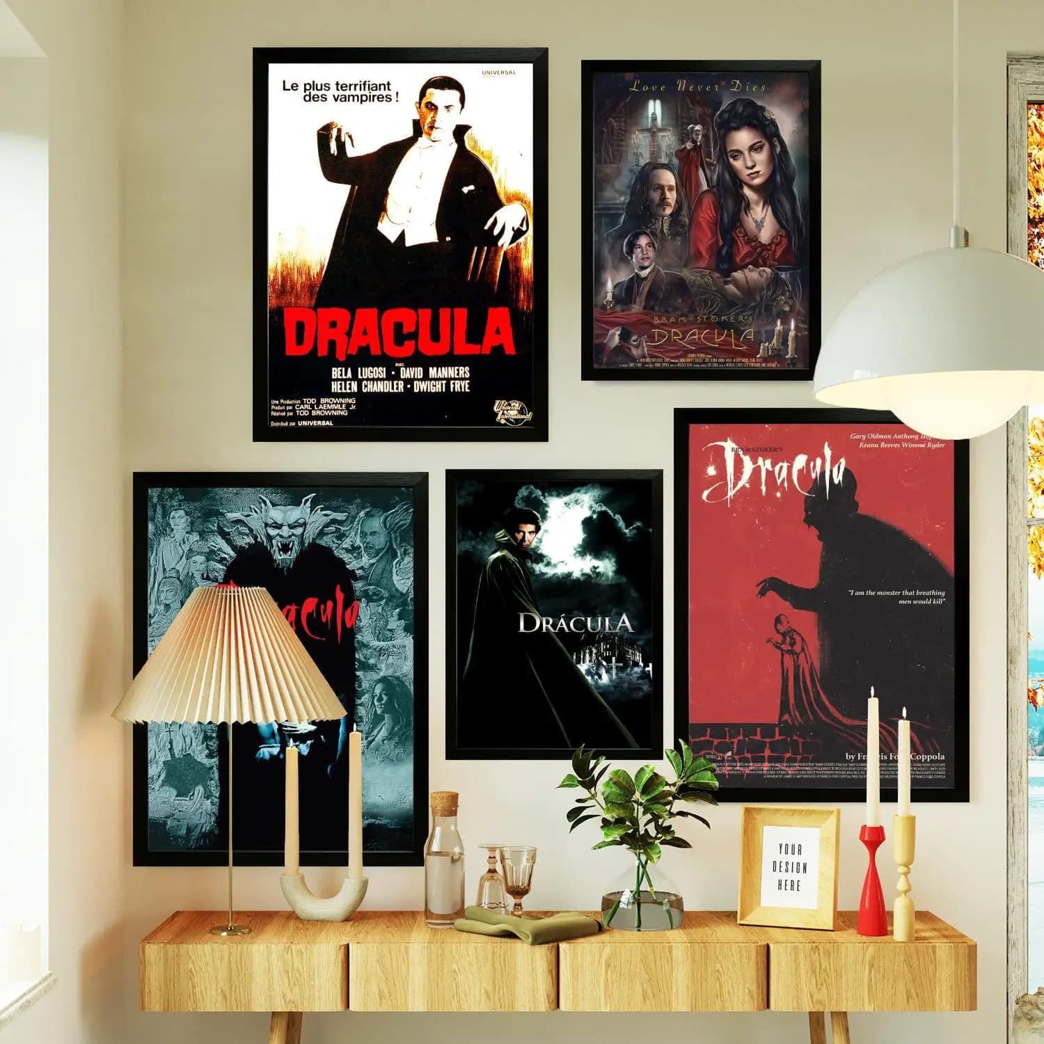 dracula Poster Prints Wall Art Canvas Painting Poster For Modern Family Living Room Home Decor
