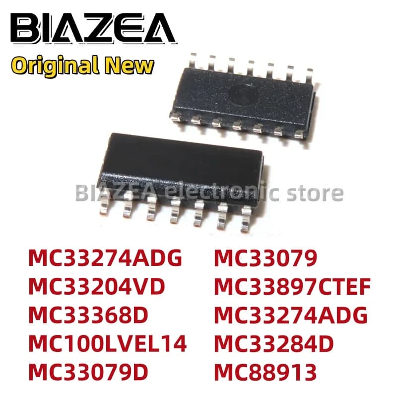 1piece MC33274ADG MC33204VD MC33368D MC100LVEL14 MC33079D MC33079 MC33897CTEF MC33274ADG MC33284D MC88913 SOP14 Chipset