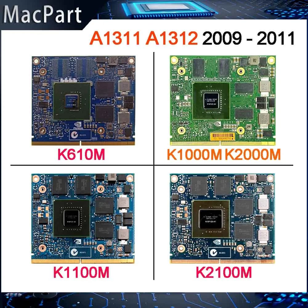 Quadro K610M K1000M K1100M K2000M K2100M K3000M K3100M K4000M K4100M K5000M K5100M Video Card For iMac A1311 A1312 2010 2011