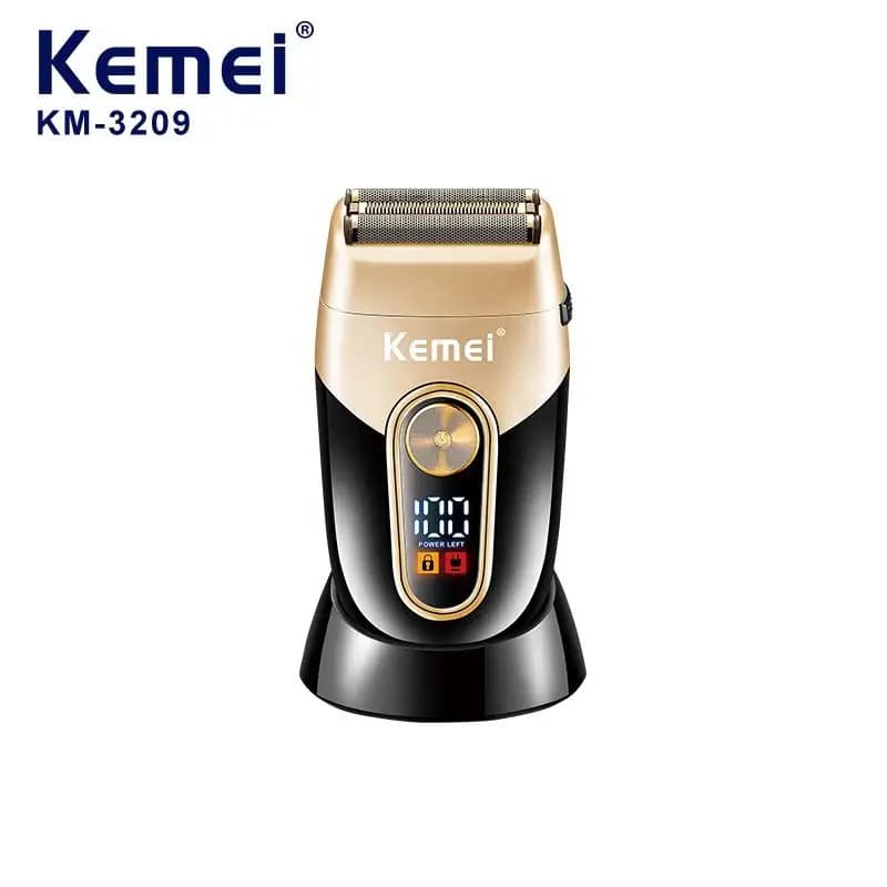 KM-3209 Shaving Machine Foil Trimmer Razor Kemei High Quality Three Blade Heads Electric Shaver