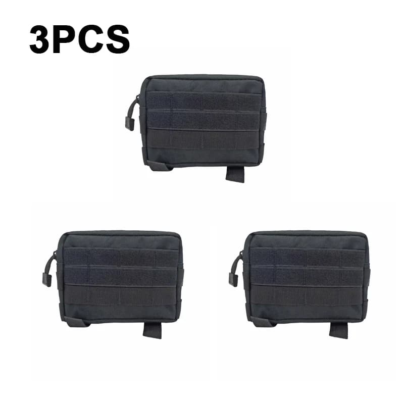 1/3PCS Molle Utility EDC Waist Bag Tactical Pouch,Sports Fanny Bag,Belt Pouch Outdoor Sports Hunting Bag