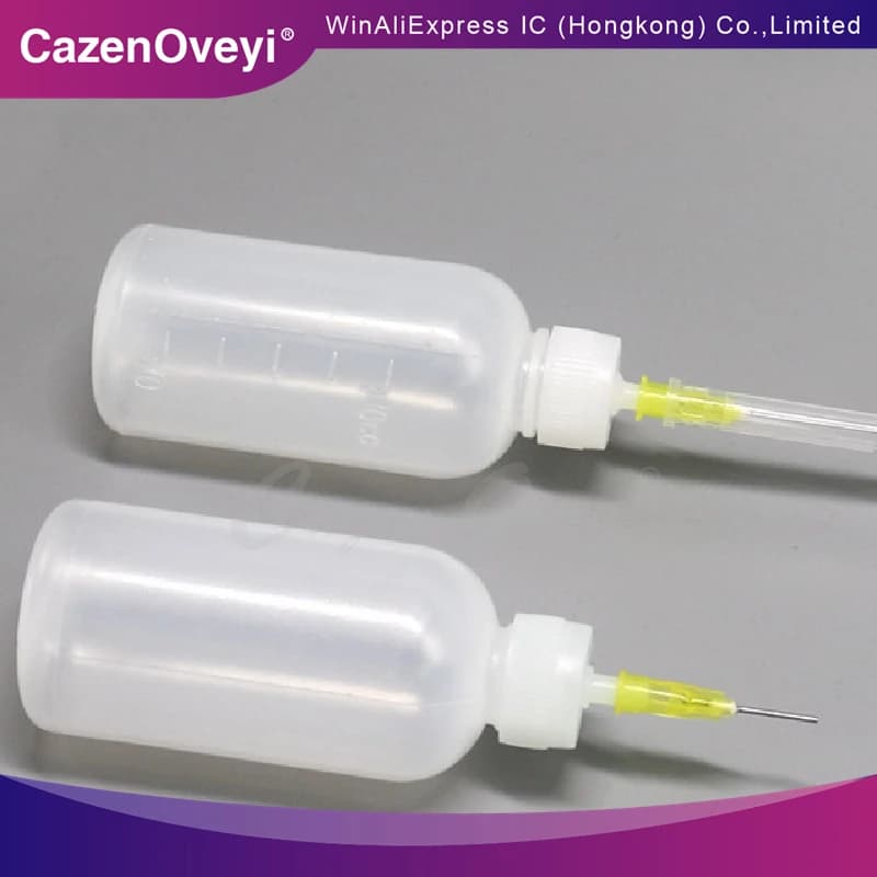 Rosin bottle 50ml small plastic bottle glue bottle dispensing pot 50ml