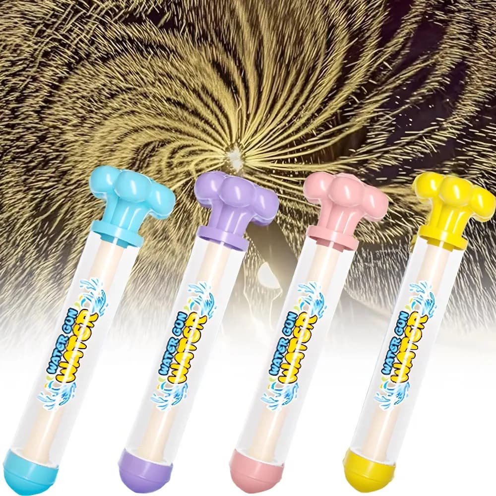 Fireworks Spray Water Gun, Outdoor Splash Games for Pool Lawn Party, Kids Summer Water Spray Toys, Birthday Gift