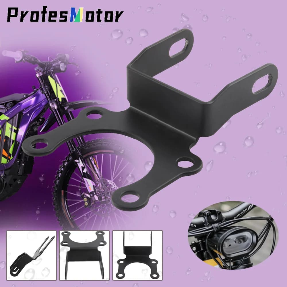 For Surron Light Bee X Motorcycle Headlight Bracket Fixation Segway X160 X260 Ebike Support Motocross Mounting Accessories