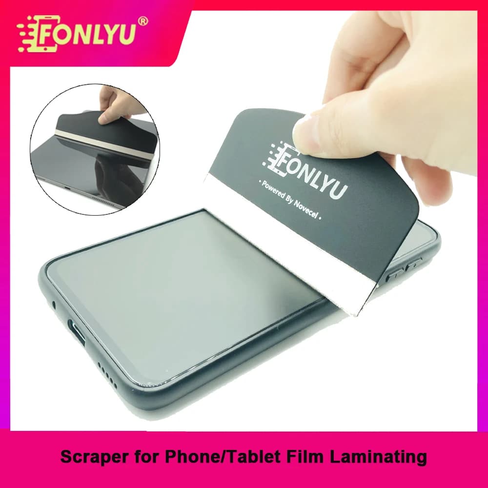 FONLYU Hydrogel Cutting Plotter Film Squeegee Screen Protector Wrapping Scraper De-bubble Shovel For Tablet ipad Cell Phone Tool