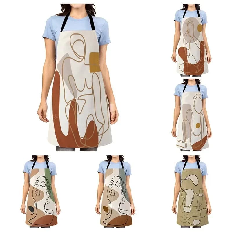 Aesthetic Women kitchen apron kids original Children Waterproof girl fashionable custom princess man waiter work apron oil proof