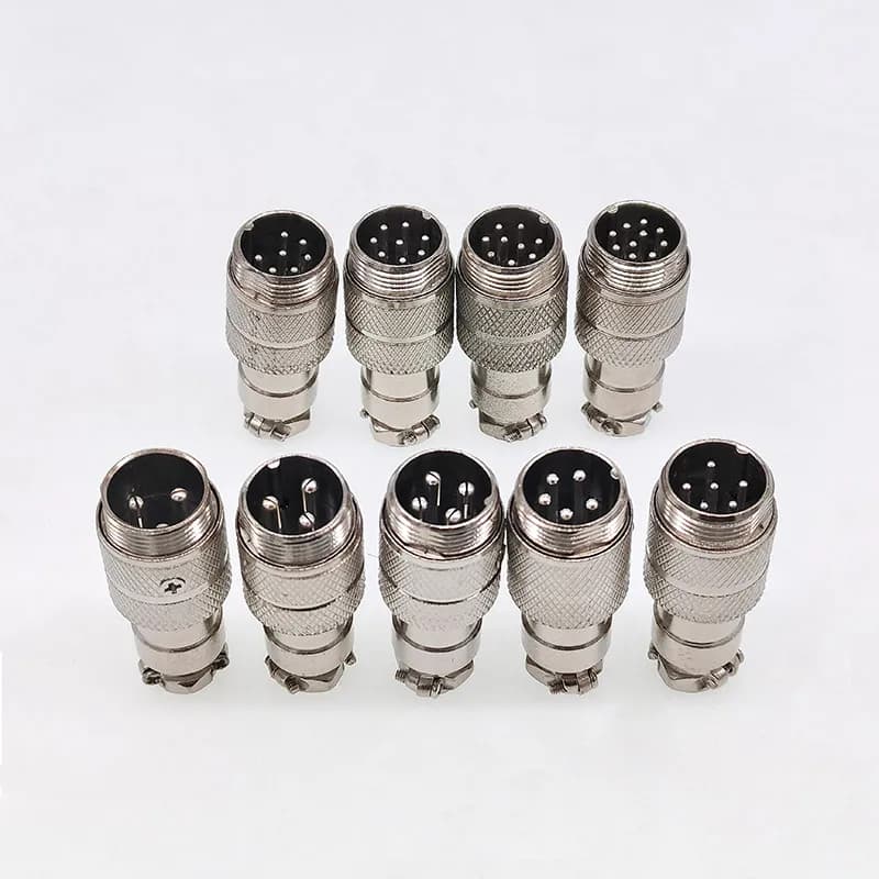 Male Plug GX16 connector docking male plug 2Pin 3pin4pin 5pin6pin7pin8pin9pin10pin L73 RS765 DF16 M16