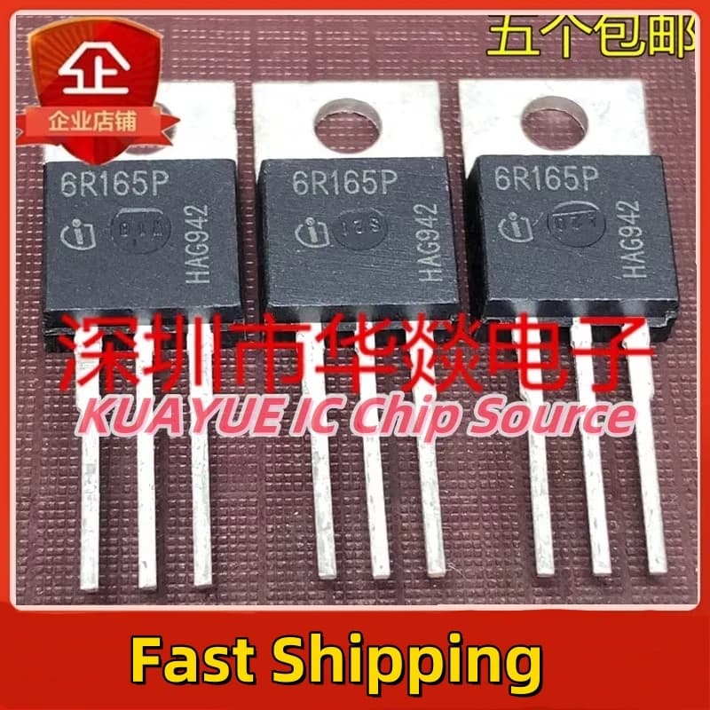 10PCS-30PCS/ IPP60R165CP 6R165P TO-220 650V 21A Fast Shipping Quality Guarantee