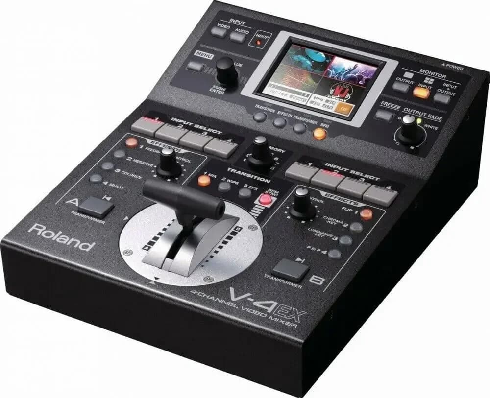 Summer discount of 50% Roland V-4EX four-channel digital video mixer with effects V4EX V-4 EX 632